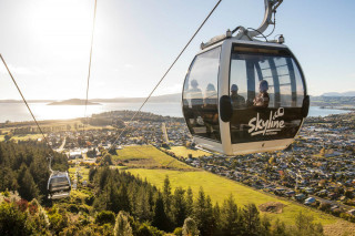 skyline rotorua gondola gondola cabin