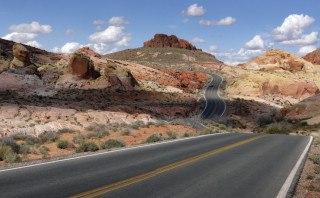 winding road usa