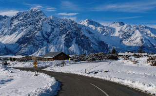 winter nz road