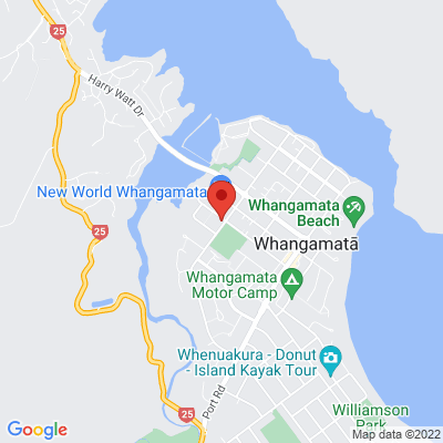 whangamata service centre 2010 ltd map